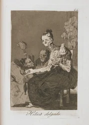 Plate from Los Caprichos